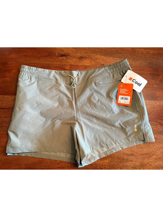 Be Cool Pants - Bass Outdoor Women's Greenstone Drawcord Shorts.Size L. New